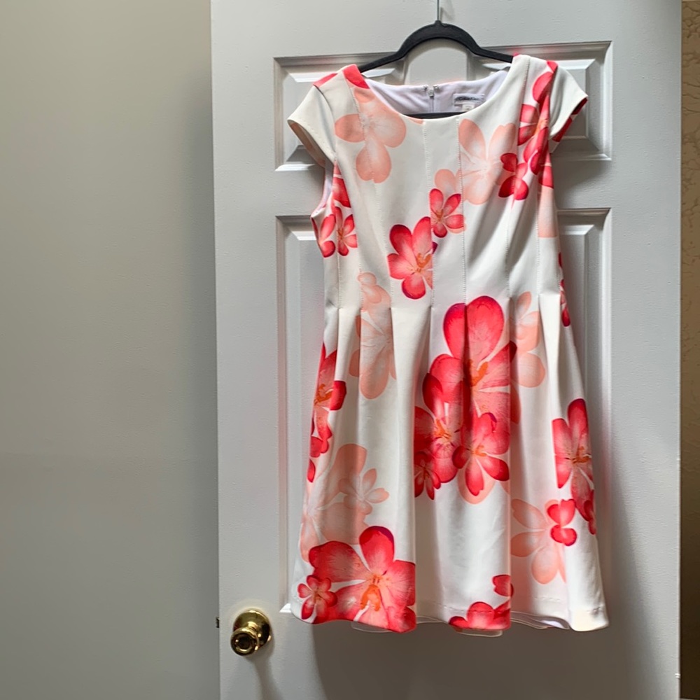 Calvin Klein Floral Dress
